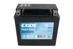 Akumulators EXIDE AGM; AUXILIARY EK131 12V 13Ah 200A (150x90x145)_2