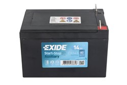 Akumulators EXIDE AGM; AUXILIARY EK143 12V 14Ah 80A (150x100x100)_2