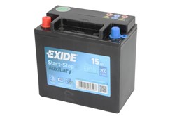 Battery 15Ah 200A L+ (additional -auxiliary)