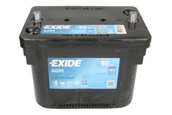 Akumulators EXIDE START&STOP AGM EK508 12V 50Ah 800A (260x173x206)_2
