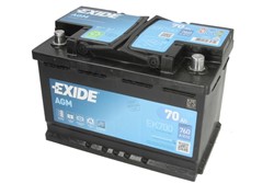 Auto akumulators EXIDE START&STOP AGM EK700 12V 70Ah 760A EK700 (278x175x190)_0