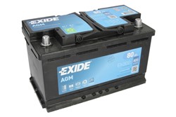 Auto akumulators EXIDE START&STOP AGM EK800 12V 80Ah 800A EK800 (315x175x190)_1