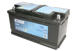 Akumulators EXIDE AGM; START&STOP AGM EK960 12V 96Ah 850A (353x175x190)_0