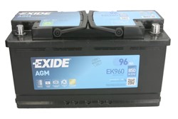 Akumulators EXIDE AGM; START&STOP AGM EK960 12V 96Ah 850A (353x175x190)_2