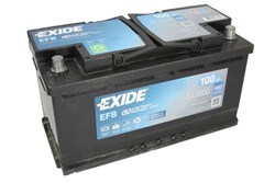 Стартерная аккумуляторная батарея EXIDE EL1000_1
