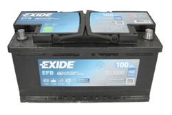 Стартерная аккумуляторная батарея EXIDE EL1000_2