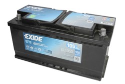 Akumulators EXIDE START&STOP EFB EL1050 12V 105Ah 950A (392x175x190)_0