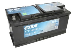 Akumulators EXIDE START&STOP EFB EL1050 12V 105Ah 950A (392x175x190)_1