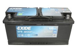 Akumulators EXIDE START&STOP EFB EL1050 12V 105Ah 950A (392x175x190)_2