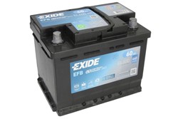 Akumulators EXIDE START&STOP EFB EL600 12V 60Ah 640A (242x175x190)_1