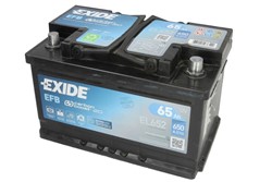 Akumulators EXIDE START&STOP EFB EL652 12V 65Ah 650A (278x175x175)_0