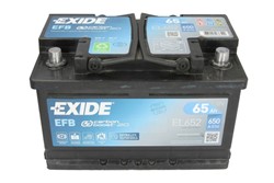 Akumulators EXIDE START&STOP EFB EL652 12V 65Ah 650A (278x175x175)_2
