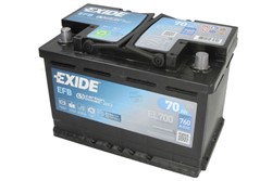 Akumulators EXIDE START&STOP EFB EL700 12V 70Ah 760A (278x175x190)_0