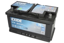 Akumulators EXIDE START&STOP EFB EL752 12V 75Ah 730A (315x175x175)_0