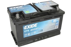 Akumulators EXIDE START&STOP EFB EL800 12V 80Ah 800A (315x175x190)_1