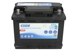 Akumulators EXIDE MARINE/RV; START EN600 12V 62Ah 540A (242x175x190)_2