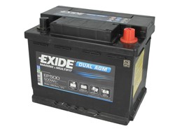 Vieglo auto akumulators EXIDE EP500