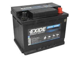 Akumuliatorius EXIDE EP500 12V 60Ah 680A D+_1