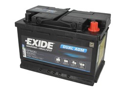 PKW battery EXIDE EP600