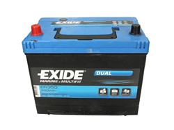 Barošanas akumulatoru baterija EXIDE DUAL; MARINE/RV ER350 12V 80Ah 510A (260x175x225)_2