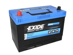 Barošanas akumulatoru baterija EXIDE DUAL; MARINE/RV ER450 12V 95Ah 650A (310x175x225)_1