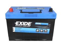 Barošanas akumulatoru baterija EXIDE DUAL; MARINE/RV ER450 12V 95Ah 650A (310x175x225)_2