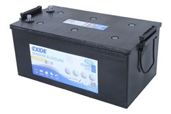 Barošanas akumulatoru baterija EXIDE EQUIPMENT; GEL; MARINE/RV ES2400 12V 210Ah 1030A (518x279x240)