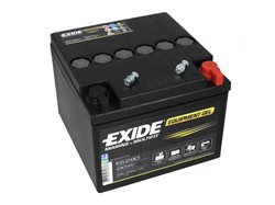 Barošanas akumulatoru baterija EXIDE EQUIPMENT; GEL; MARINE/RV ES290 12V 25Ah 240A (165x175x125)_1