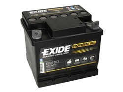 Barošanas akumulatoru baterija EXIDE EQUIPMENT; GEL; MARINE/RV ES4500 12V 40Ah (210x175x175)_1