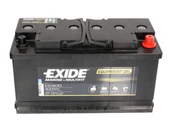 Barošanas akumulatoru baterija EXIDE EQUIPMENT; GEL; MARINE/RV ES900 12V 80Ah 540A (350x175x190)_2