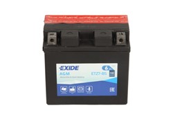 Akumulators EXIDE YTZ7-BS EXIDE 12V 6Ah 100A (113x70x105)_2