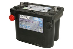 Akumulators EXIDE AGM; MARINE/RV EX900 12V 50Ah 800A (260x173x206)_1