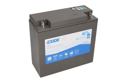 Akumulators EXIDE GEL12-16 EXIDE 12V 16Ah 100A (180x75x165)_1