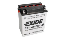 Akumulators EXIDE YB12A-A EXIDE 12V 12Ah 165A (134x80x160)_1