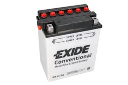 Akumulators EXIDE YB14-A2 EXIDE 12V 14Ah 145A (134x89x166)_1