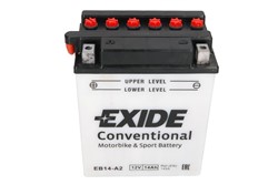 Akumulators EXIDE YB14-A2 EXIDE 12V 14Ah 145A (134x89x166)_2