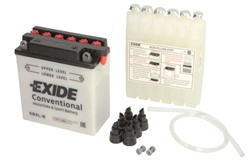 Akumulators EXIDE YB5L-B EXIDE 12V 5Ah 65A (120x60x130)_0