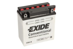 Akumulator motocyklowy EXIDE YB9-B EXIDE 12V 9Ah 100A L+_1