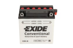 Akumulator motocyklowy EXIDE YB9-B EXIDE 12V 9Ah 100A L+_2