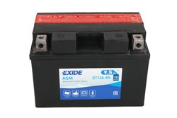 Akumulator motocyklowy EXIDE YT12A-BS EXIDE 12V 9,5Ah 130A L+_2