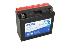 Akumulators EXIDE STANDART YT12B-BS EXIDE 12V 10Ah 160A (150x70x130)_1