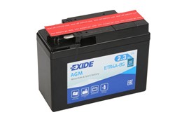 Akumulator motocyklowy EXIDE YTR4A-BS EXIDE 12V 2,3Ah 35A P+_1