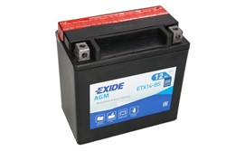 Akumulators EXIDE STANDART YTX14-BS EXIDE 12V 12Ah 200A (150x87x145)_1