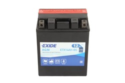 Akumulators EXIDE STANDART YTX14AH-BS EXIDE 12V 12Ah 210A (134x89x164)_2