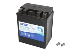 Akumulator motocyklowy EXIDE YTX14AHL-BS EXIDE READY 12V 14Ah 210A P+