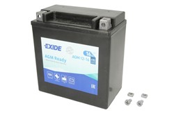 Akumulator motocyklowy EXIDE YTX16-BS AGM12-16 EXIDE R 12V 16Ah 170A L+_0