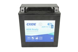 Akumulator motocyklowy EXIDE YTX16-BS AGM12-16 EXIDE R 12V 16Ah 170A L+_2