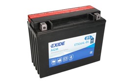 Akumulators EXIDE STANDART YTX24HL-BS EXIDE 12V 21Ah 350A (205x87x162)_1