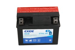 Akumulator motocyklowy EXIDE YTX4L-BS EXIDE 12V 3Ah 50A P+_2