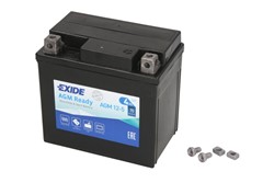 Started motorcycle battery EXIDE YTX5L-BS EXIDE READY